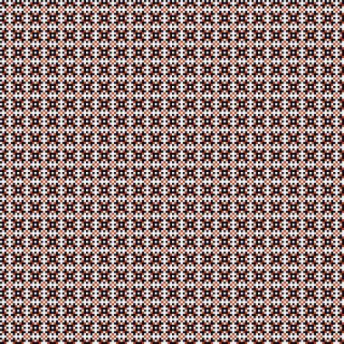 Soyut Geometrik Desen, üretken hesaplama sanatı, vektör illüstrasyonu  