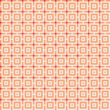 Soyut Geometrik Desen, üretken hesaplama sanatı, vektör illüstrasyonu  