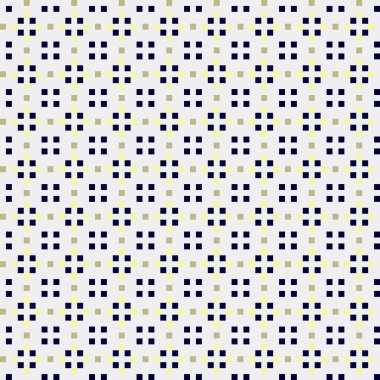 Soyut Geometrik Desen, üretken hesaplama sanatı, vektör illüstrasyonu  