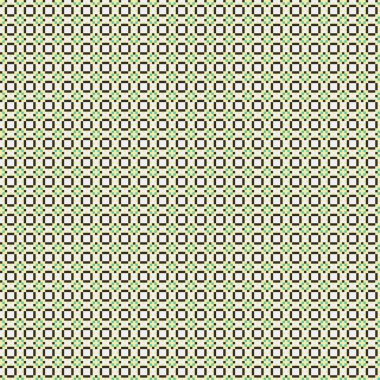 Soyut çapraz desenli üretken hesaplama sanatı çizimi