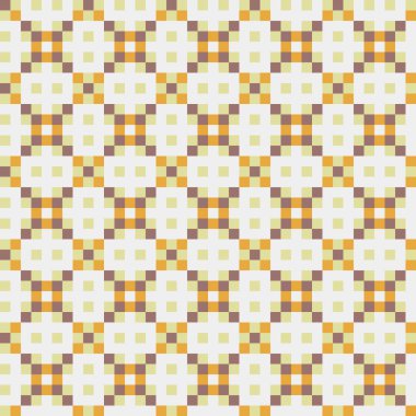 Soyut çapraz desenli üretken hesaplama sanatı çizimi