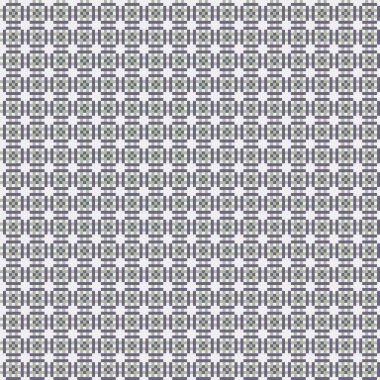 Soyut Geometrik Desen, üretken hesaplama sanatı, vektör illüstrasyonu  