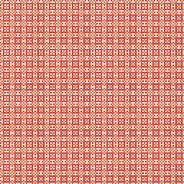 Soyut Geometrik Desen, üretken hesaplama sanatı, vektör illüstrasyonu  