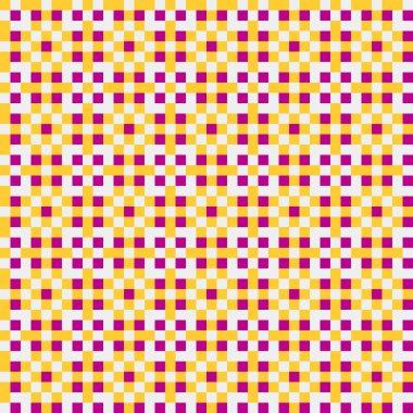 Soyut Geometrik Desen, üretken hesaplama sanatı, vektör illüstrasyonu  