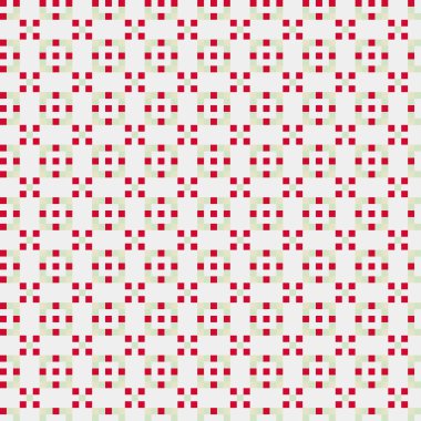 Soyut çapraz desenli üretken hesaplama sanatı çizimi