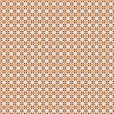 Soyut çapraz desenli üretken hesaplama sanatı çizimi