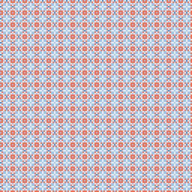 Soyut Geometrik Desen, üretken hesaplama sanatı, vektör illüstrasyonu  