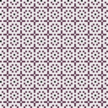 Soyut Geometrik Desen, üretken hesaplama sanatı, vektör illüstrasyonu  