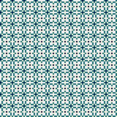 Soyut Geometrik Desen, üretken hesaplama sanatı, vektör illüstrasyonu