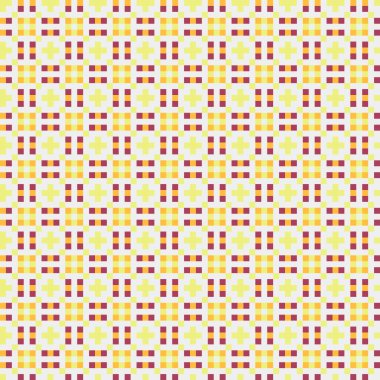 Soyut Geometrik Desen, üretken hesaplama sanatı, vektör illüstrasyonu