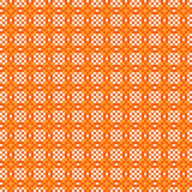 Soyut Geometrik Desen, üretken hesaplama sanatı, vektör illüstrasyonu  