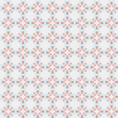 Soyut çapraz desen, üretken hesaplama sanatı illüstrasyonu