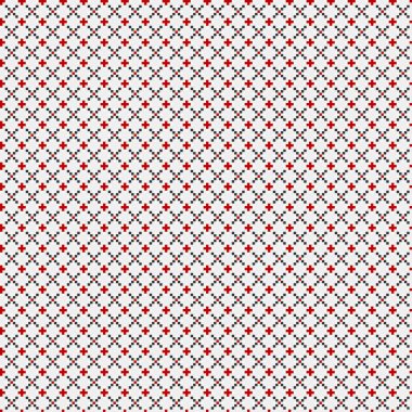 Soyut çapraz desenli üretken hesaplama sanatı çizimi