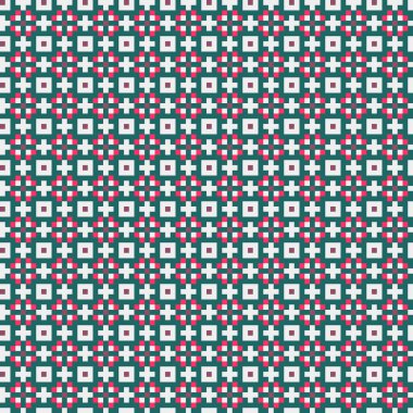 Soyut çapraz desenli üretken hesaplama sanatı çizimi 