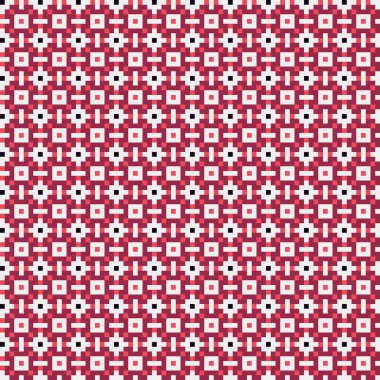 Soyut çapraz desenli üretken hesaplama sanatı çizimi 