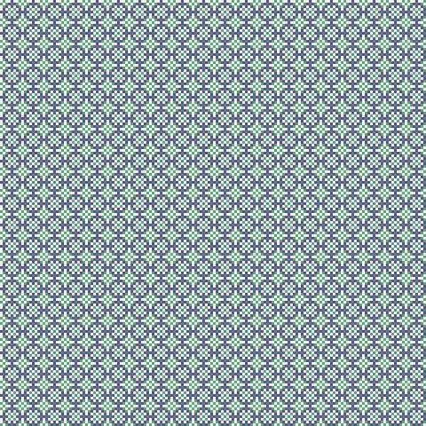 Soyut Geometrik Desen, üretken hesaplama sanatı, vektör illüstrasyonu  