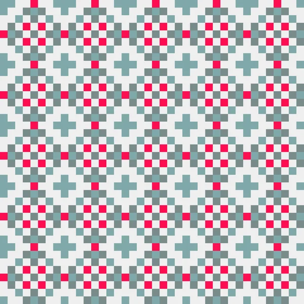 Abstract Cross Pattern Ilustração Arte Vetorial — Vetor de Stock