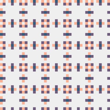 Soyut çapraz desenli üretken hesaplama sanatı çizimi 