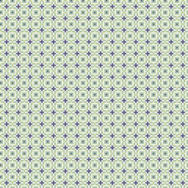 Soyut Geometrik Desen, üretken hesaplama sanatı, vektör illüstrasyonu  