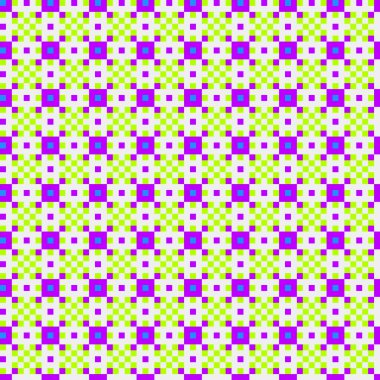 Soyut Geometrik Desen, üretken hesaplama sanatı çizimi