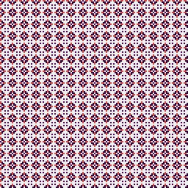 Soyut çapraz desenli üretken hesaplama sanatı çizimi 