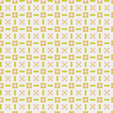 Soyut çapraz desen, üretken hesaplama sanatı illüstrasyonu