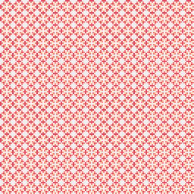 Soyut Geometrik Desen, üretken hesaplama sanatı, vektör illüstrasyonu  