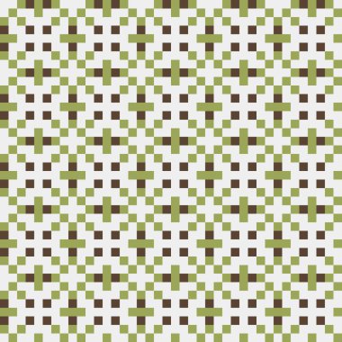 Soyut Geometrik Desen, üretken hesaplama sanatı, vektör illüstrasyonu