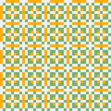 Soyut çapraz desen, üretken hesaplama sanatı illüstrasyonu