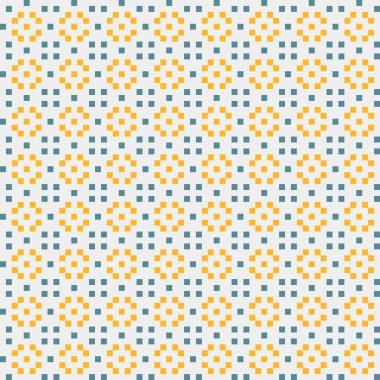 Soyut çapraz desenli üretken hesaplama sanatı çizimi