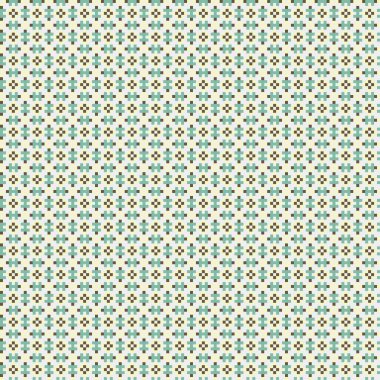 Soyut Geometrik Desen, üretken hesaplama sanatı, vektör illüstrasyonu