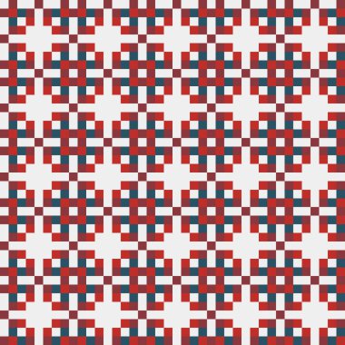 Soyut Geometrik Desen, üretken hesaplama sanatı çizimi