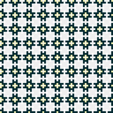 Soyut çapraz desenli üretken hesaplama sanatı çizimi