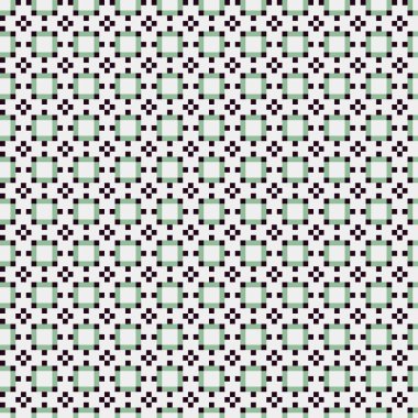 Soyut çapraz desenli üretken hesaplama sanatı çizimi 