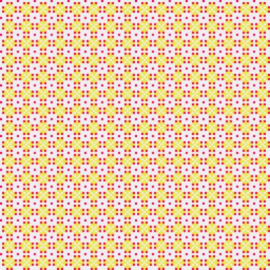 Soyut Geometrik Desen, üretken hesaplama sanatı çizimi