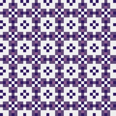 Soyut Geometrik Desen, üretken hesaplama sanatı çizimi