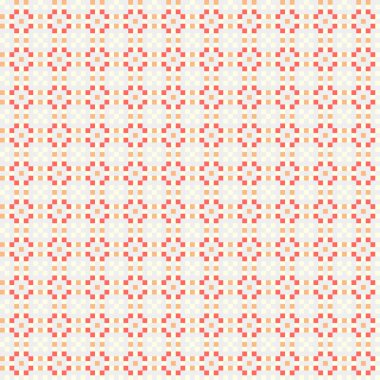 Soyut Geometrik Desen, üretken hesaplama sanatı çizimi