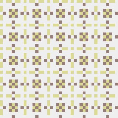 Soyut Geometrik Desen, üretken hesaplama sanatı çizimi