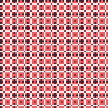 Soyut çapraz desenli üretken hesaplama sanatı çizimi 