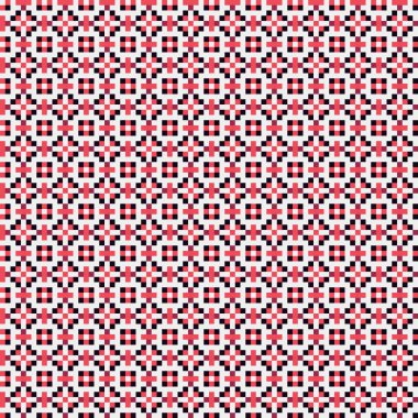 Soyut çapraz desen, üretken hesaplama sanatı illüstrasyonu