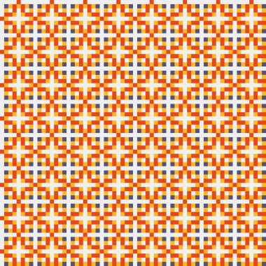 Soyut Geometrik Desen, üretken hesaplama sanatı çizimi