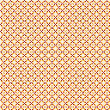 Soyut çapraz desenli üretken hesaplama sanatı çizimi 