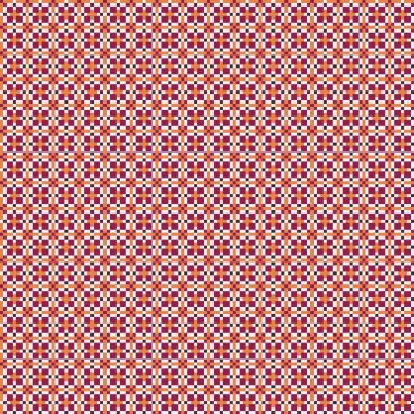 Soyut çapraz desenli üretken hesaplama sanatı çizimi 