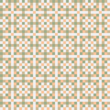 Soyut çapraz desenli üretken hesaplama sanatı çizimi 