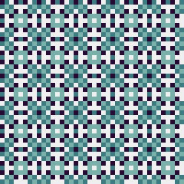 Soyut çapraz desenli üretken hesaplama sanatı çizimi 