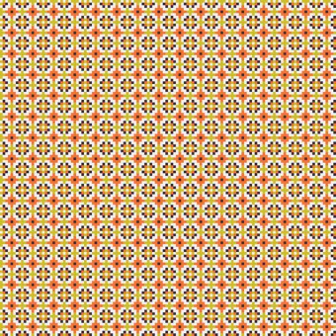 Soyut çapraz desenli üretken hesaplama sanatı çizimi