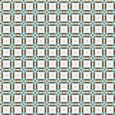 Soyut çapraz desenli üretken hesaplama sanatı çizimi 