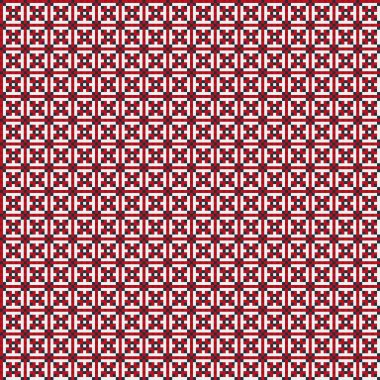 Soyut çapraz desenli üretken hesaplama sanatı çizimi