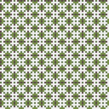 Soyut Geometrik Desen, üretken hesaplama sanatı çizimi