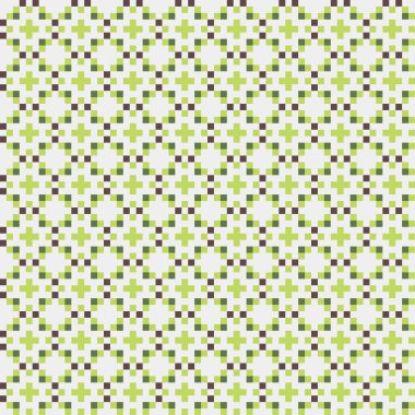 Soyut Geometrik Desen, üretken hesaplama sanatı çizimi